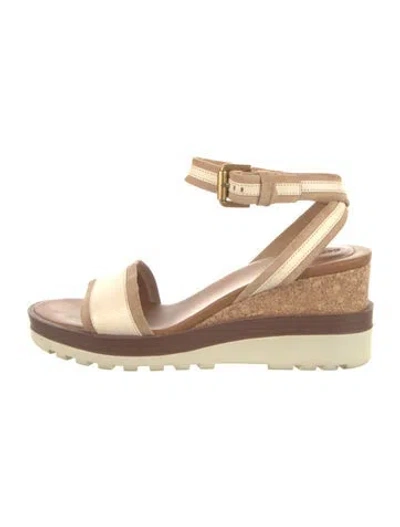 Pre-owned See By Chloé Leather Sandals In Brown