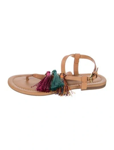 Pre-owned See By Chloé Leather Sandals In Brown