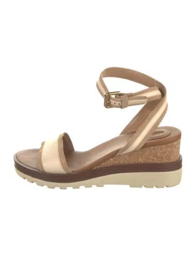 Pre-owned See By Chloé Leather Sandals In Neutral