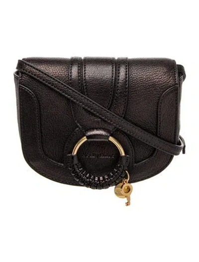 Pre-owned See By Chloé Leather Shoulder Bag In Black