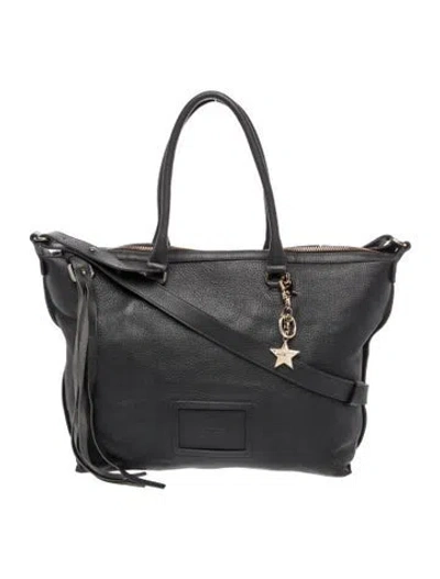 Pre-owned See By Chloé Leather Shoulder Bag In Black