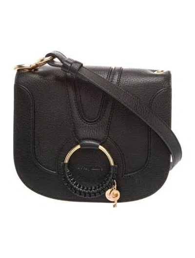 Pre-owned See By Chloé Leather Shoulder Bag In Black