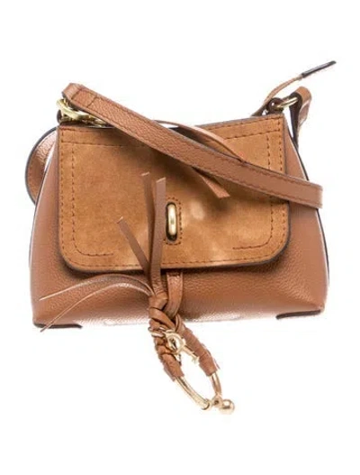 Pre-owned See By Chloé Leather Shoulder Bag In Brown