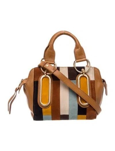 Pre-owned See By Chloé Leather Shoulder Bag In Brown