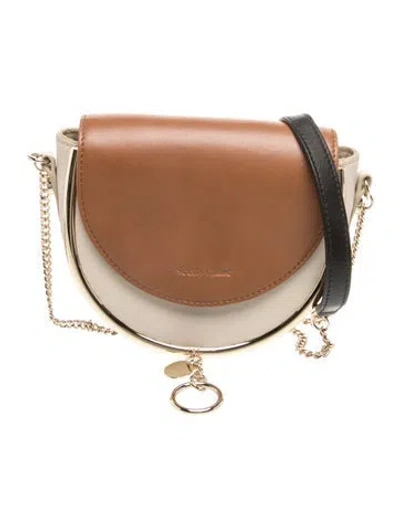 Pre-owned See By Chloé Leather Shoulder Bag In Brown