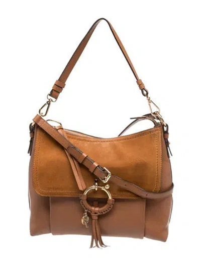 Pre-owned See By Chloé Leather Shoulder Bag In Brown