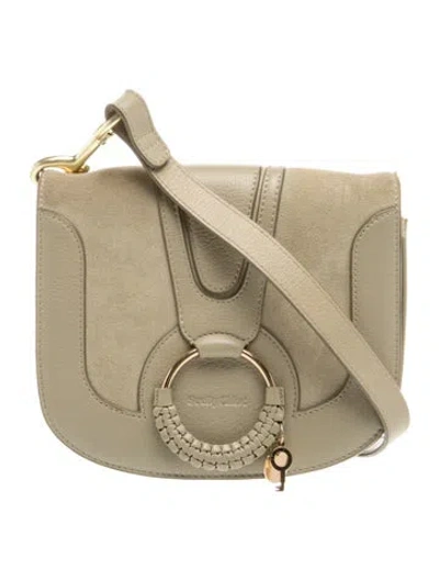 Pre-owned See By Chloé Leather Shoulder Bag In Green