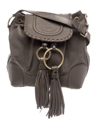 Pre-owned See By Chloé Leather Shoulder Bag In Multi