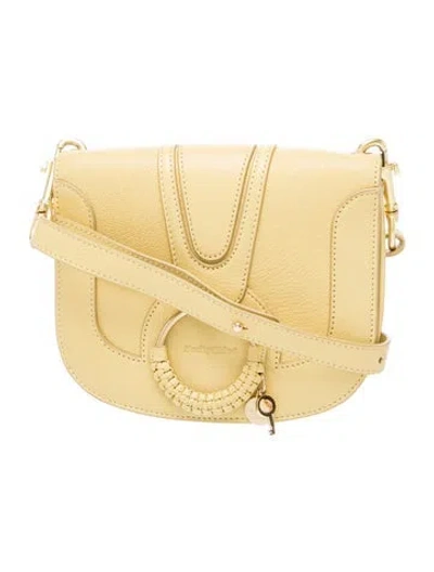 Pre-owned See By Chloé Leather Shoulder Bag In Neutral