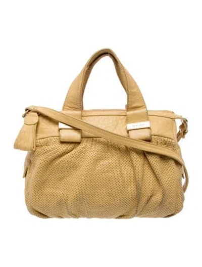Pre-owned See By Chloé Leather Shoulder Bag In Neutral