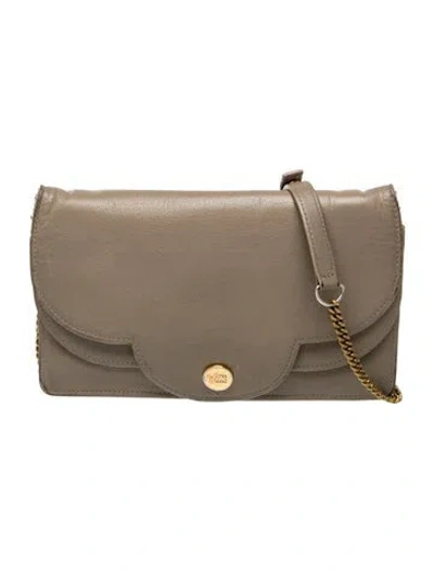 Pre-owned See By Chloé Leather Shoulder Bag In Neutrals