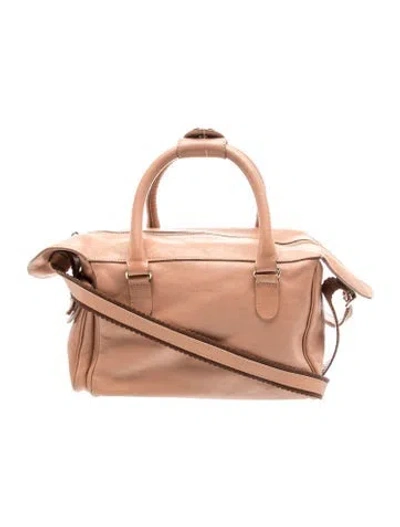 Pre-owned See By Chloé Leather Shoulder Bag In Neutrals