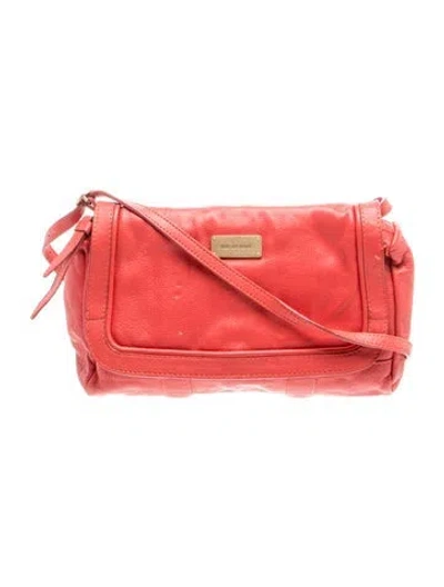 Pre-owned See By Chloé Leather Shoulder Bag In Orange