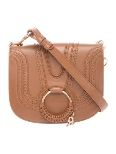 Pre-owned See By Chloé Leather Shoulder Bag In Pink