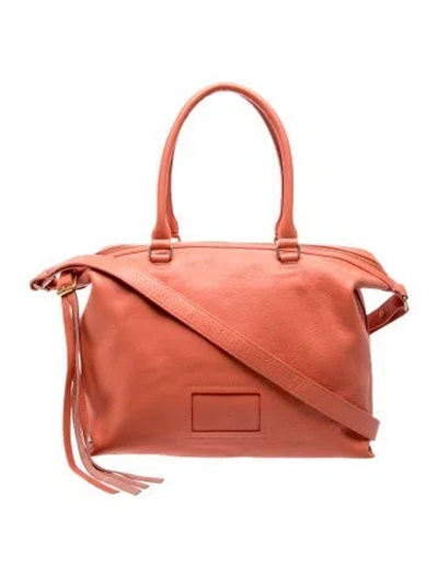 Pre-owned See By Chloé Leather Shoulder Bag In Pink