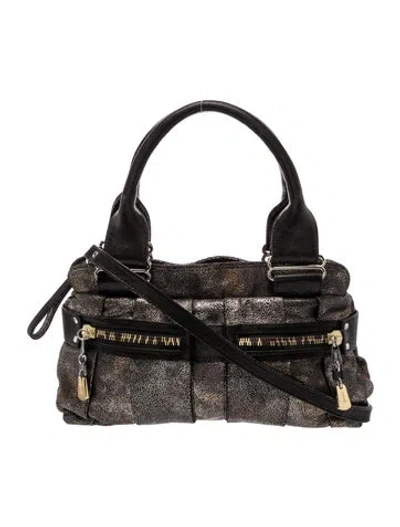 Pre-owned See By Chloé Leather Top Handle Bag In Black