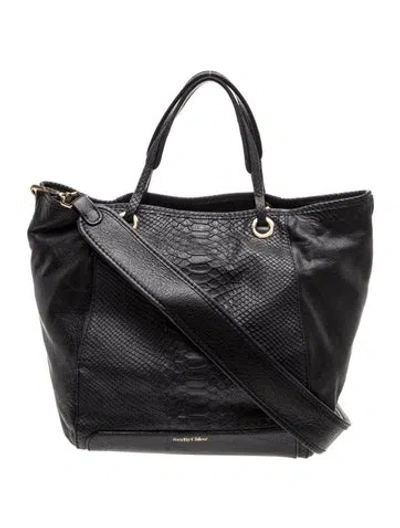 Pre-owned See By Chloé Leather Top Handle Bag In Black