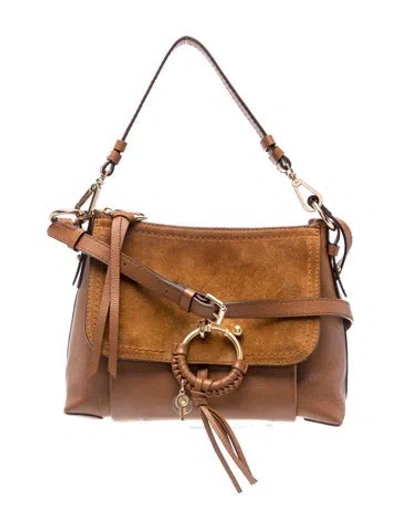 Pre-owned See By Chloé Leather Top Handle Bag In Brown