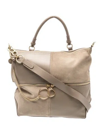 Pre-owned See By Chloé Leather Top Handle Bag In Brown