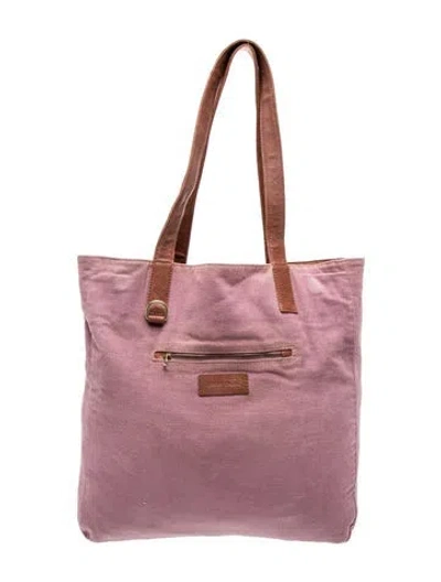 Pre-owned See By Chloé Leather Tote In Orange