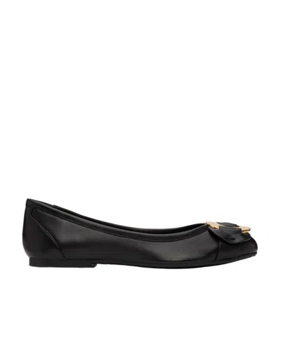 See By Chloé Logo Flats In Black