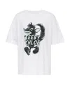 See By Chloé Logo-print Short-sleeve T-shirt In White