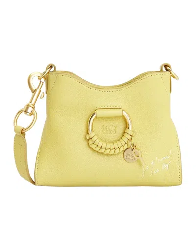 See By Chloé Logo Single-shoulder Bag In Yellow
