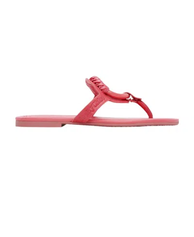See By Chloé Logo Slippers In Red