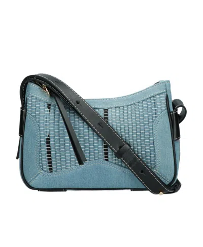 See By Chloé Logo Strap Satchel In Blue
