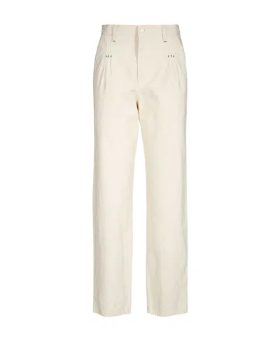 See By Chloé Logo Trousers In White