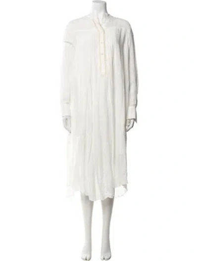 Pre-owned See By Chloé Long Dress In White