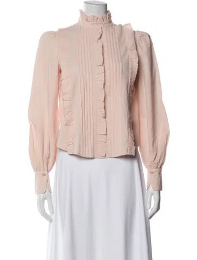 Pre-owned See By Chloé Long Sleeve Blouse In Pink