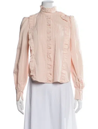 Pre-owned See By Chloé Long Sleeve Blouse In Pink