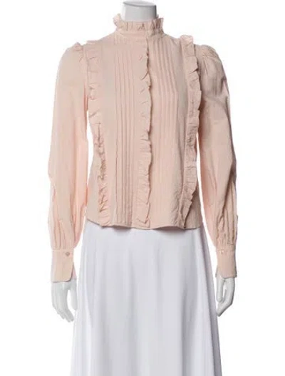 Pre-owned See By Chloé Long Sleeve Blouse In Pink
