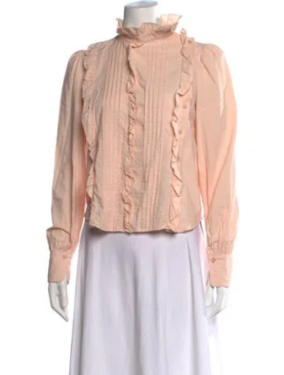 Pre-owned See By Chloé Long Sleeve Blouse In Pink