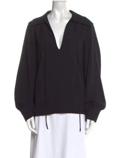 Pre-owned See By Chloé Long Sleeve Sweatshirt In Black