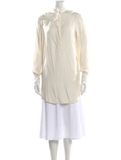 Pre-owned See By Chloé Long Sleeve Top In Neutral