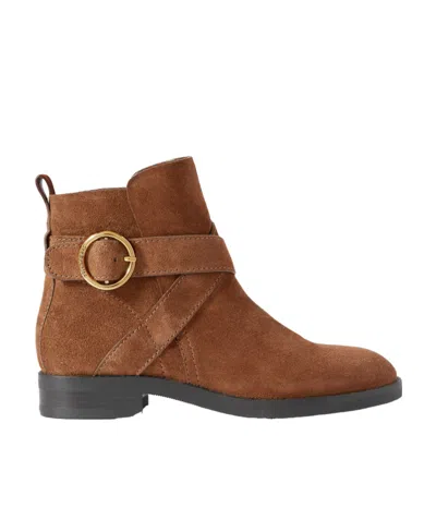 See By Chloé Lyna Ankle Boots In Brown
