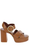 SEE BY CHLOÉ SEE BY CHLOÉ LYNA PLATFORM SANDALS