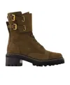 See By Chloé Mallory Boots In Green