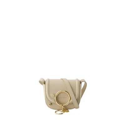 See By Chloé Mara Crossbody - Leather - Cement Beige In Neutrals