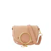 SEE BY CHLOÉ MARA CROSSBODY - LEATHER - COFFEE PINK