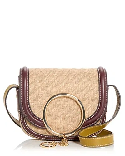 See By Chloé See By Chloe Mara Crossbody In Straw Beige