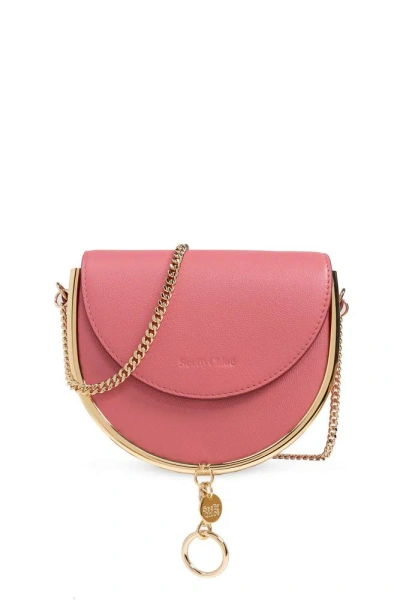 See By Chloé Mara Evening Shoulder Bag In Pink