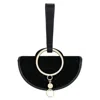 See By Chloé See By Chloe Mara Half Moon Wristlet In Black