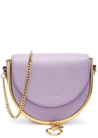 See By Chloé Mara Leather Cross-body Bag In Pink