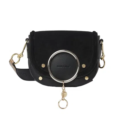See By Chloé Mara Leather Crossbody Bag In Black