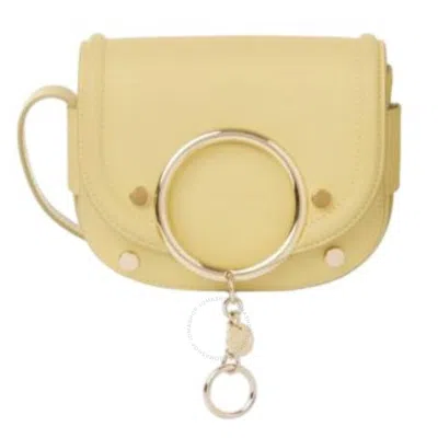 See By Chloé See By Chloe Mara Small Leather Crossbody Bag In Green