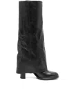 See By Chloé Melia High Heels Boots In Black Leather In Black