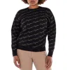 See By Chloé See By Chloe Metallic Logo Knit Sweater